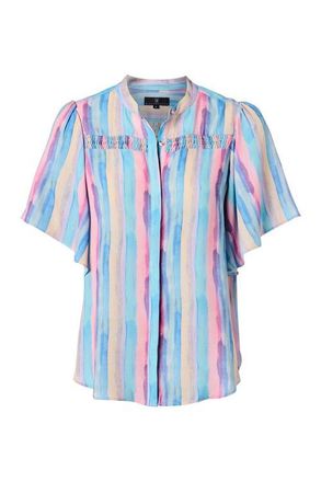 Mart Visser Waylon Streep Blouse Multi Pastel