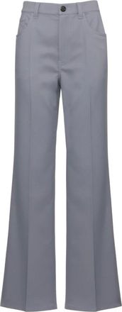 Marni Dames, Broeken, Grijs, Maat: XS
