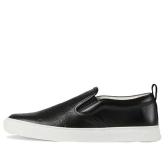 Gucci Slip-On GG Embossed - Black 407364-1XK20-1000