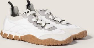 Miu Miu Allacciate Nylon+Scamosciato 4