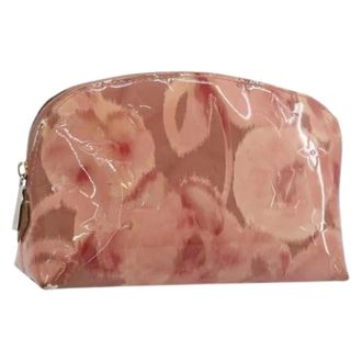 Louis Vuitton Pre-owned Vintage Cosmetic Pouch - Dames - Pre-owned - Roze - Maat: ONE Size Leer