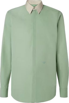 Fendi Cotton Poplin Shirt-Uomo