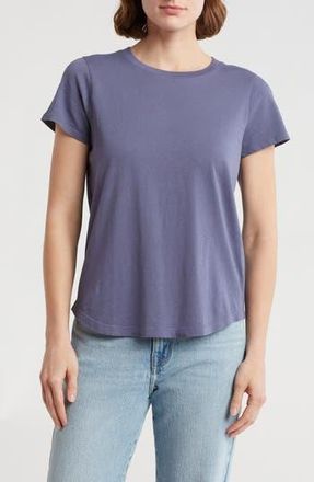 Madewell Vintage Crewneck Cotton T-Shirt in Sunfaded Indigo at Nordstrom Rack, Size Large
