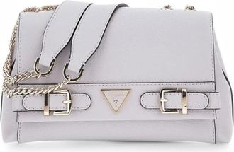 Guess Eco Ali Crossbody - Dames - Schoudertassen - Grijs - ONE Size - Leer - Tassen
