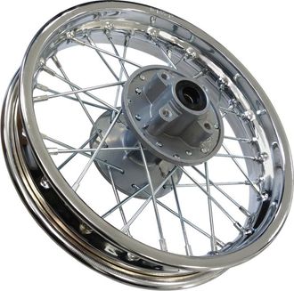 OEM Llanta Trasera 12-1.85 Para Motocross De 110 Cc Con Radios