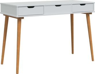 vidaXL Mesa Tocador Fauske Blanco 112 X 50 X 78 Cm Vidaxl