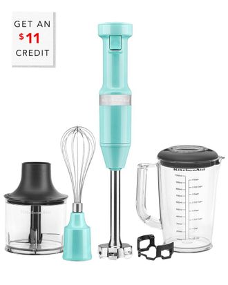 KitchenAid Variable Speed Aqua Hand Immersion Blender with $11 Credit