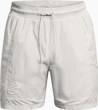 Under Armour Mens Curry Track Bermuda Shorts - White - Size: 35/34/32