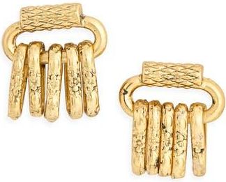 Karine Sultan Fringe Swing Drop Earrings in Gold at Nordstrom Rack