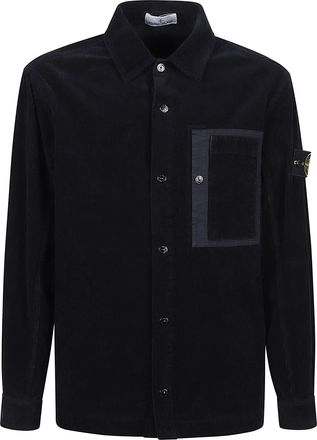 Stone Island Overshirt Corduroy-Textured Jacket