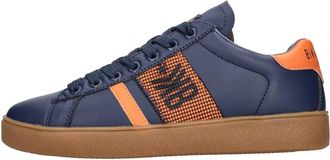 Dirk Bikkembergs Faux Leren Sneakers - Heren - Sneakers - Blauw - 39 EU - Leer - Schoenen