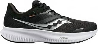 Saucony Mens Ride 16 Shoe In Black/white