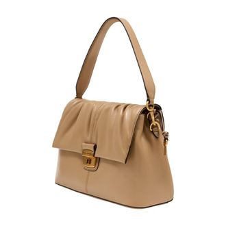 Marc Jacobs Lambskin Shoulder Bag - Beige