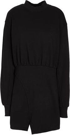 8 by YOOX ORGANIC COTTON JERSEY MINI DRESS