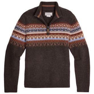 Royal Robbins Arch Rock 1/4 Zip Merinopullover f&uuml;r Herren | braun