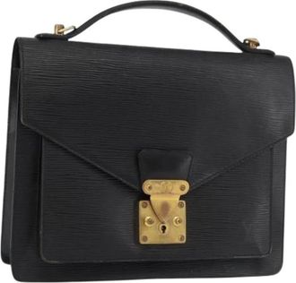 Louis Vuitton Pre-owned Handbags, female, Black, Size: ONE SIZE Pre-owned Vintage Epi Hand Bag