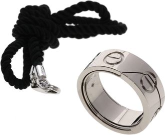 Cartier White Gold (18K) Band Ring (Pre-Owned)