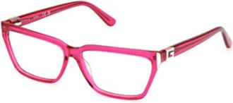 Guess Squared Optical Frame - unisex - Brillen - Roze - 56 MM - Accessoires