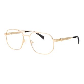 Alexander McQueen Glasses, male, Yellow, 57 MM, Stylish Optical Glasses Am0459O