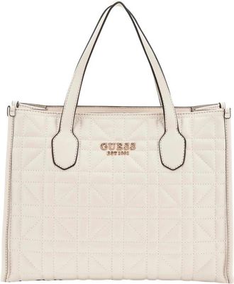 Guess Convertible Crossbody Tas Stone - Dames - Shoppers - Beige - ONE Size - Tassen