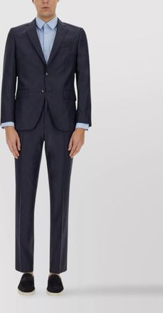 HUGO BOSS tailored suit jacket notch lapel
