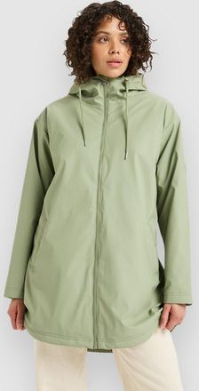 Roxy Rain Road Polar Zip Jas groen