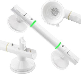 OEM Soporte De Pared, Asa Para Soporte De Pared De Ba&ntilde;o, Agarre C&oacute;modo, Asa Extra&iacute;ble Para Personas Mayores, Asa Con Ventosa, 35 Cm, Blanco