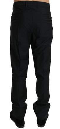 Dolce & Gabbana Virgin Wool Trousers - Black