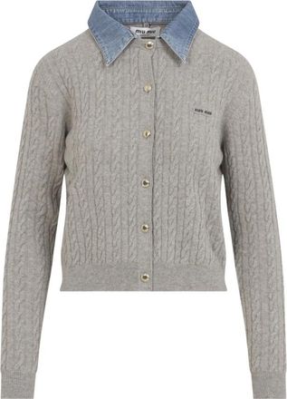 Miu Miu Mujer, Jerseys, Beige, Talla: M