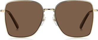 Marc Jacobs Marc 829/S Zonnebril - Dames - Zonnebrillen - Geel - 58 MM - Accessoires