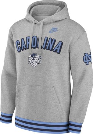 Nike North Carolina Legacy Retro Mens Nike Mens College Pullover Hoodie in Grey | 02K30G1NNCV-MPS
