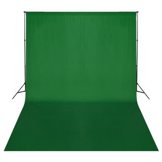 Berkfield Home Backdrop Support System 500 x 300 cm Green