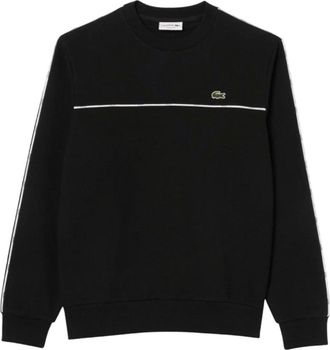 Lacoste Zwarte heren sweatshirt - Heren - Sweatshirts - Zwart - S - Hoodies & sweatvesten