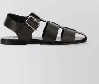 Aeyde strappy open toe flat sole sandals