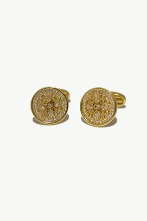 Classicharms Constantine Regal Round Cufflinks in Gold at Nordstrom
