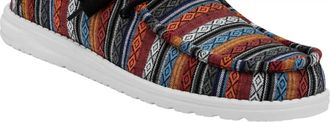 Hey Dude Mens Wally Serape Shoe In Desert