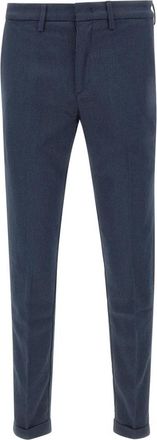 Re-hash New Mucha Broeken - Heren - Slim Fit Broeken - Blauw - W35 - Katoen - Broeken