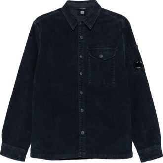 C.P. Company Blue Cotton Shirt