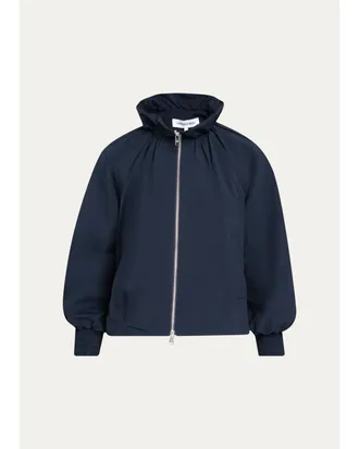 Veronica Beard Circe Hooded Bubble Jacket