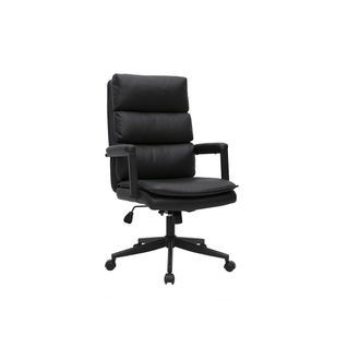 Miliboo Sill&oacute;n De Oficina Con Ruedas Negro Sael