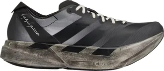 Yohji Yamamoto Aerodynamic Black Sneakers with Lightweight Structure and Innovative Midsole