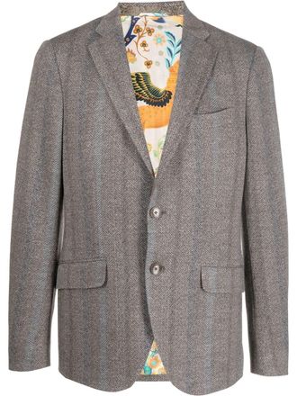 Etro Blazer a righe - Toni neutri