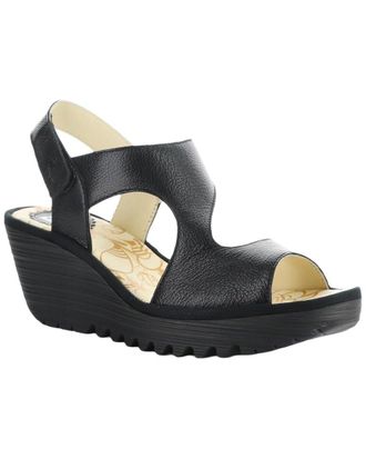 FLY London Yoxa Leather Sandal