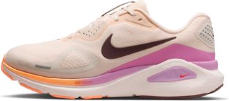 Nike Womens Structure 26 Road Running Shoes (Extra Wide) in White | HQ2589-113