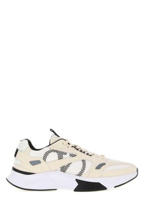 Valentino Garavani White Color Block Sneakers