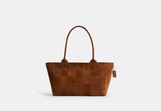 Coach Alter/Ego Large Tote Bag In Upcrafted Suede