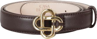 Casablanca CC Small Belt - Dames - Riemen - Bruin - 85 CM - Leer - Accessoires