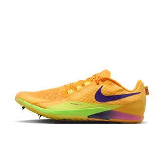 Nike Mens Zoom Rival XC 7 Cross-Country Spikes in Yellow | II7399-800