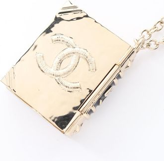 Chanel gold Plating Necklace (Pre-Owned)