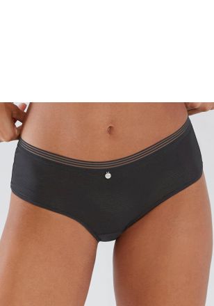 s.Oliver Panty S.OLIVER Zo&egrave;, Damen, Gr. 40/42, schwarz, Microtouch, Obermaterial: 87% Polyamid, 13% Elasthan, Unterhosen Panty, aus modischer Spitze in graphis